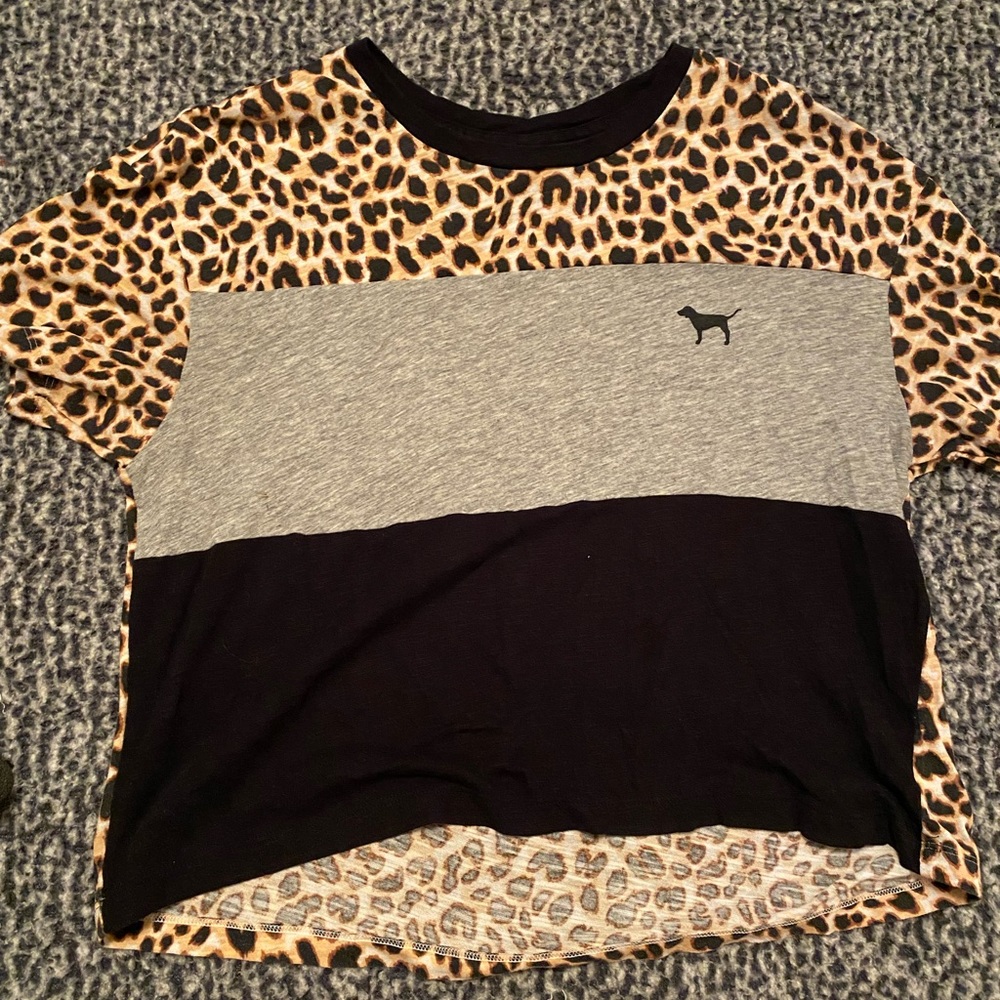 XS Pink crop t-shirt